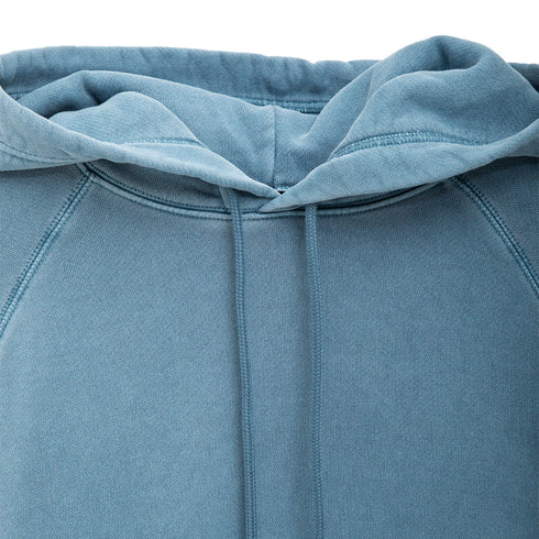 Carhartt WIP Hooded Taos Sweat Vancouver Blue Garment Dyed I032923.1Y1.XX.03 Degli Uberti